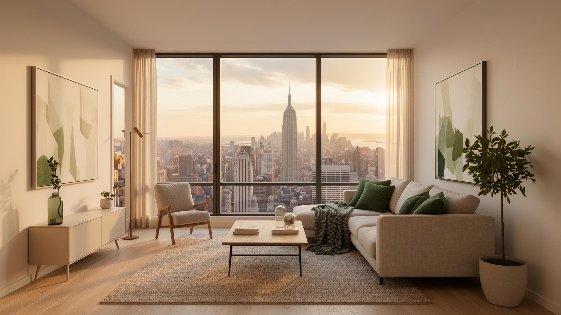 Beautiful apartment interior